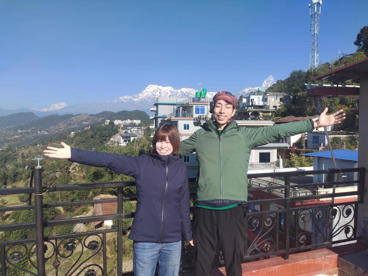 Hotel High Ground Inn Sarangkot Pokhara Kültér fotó